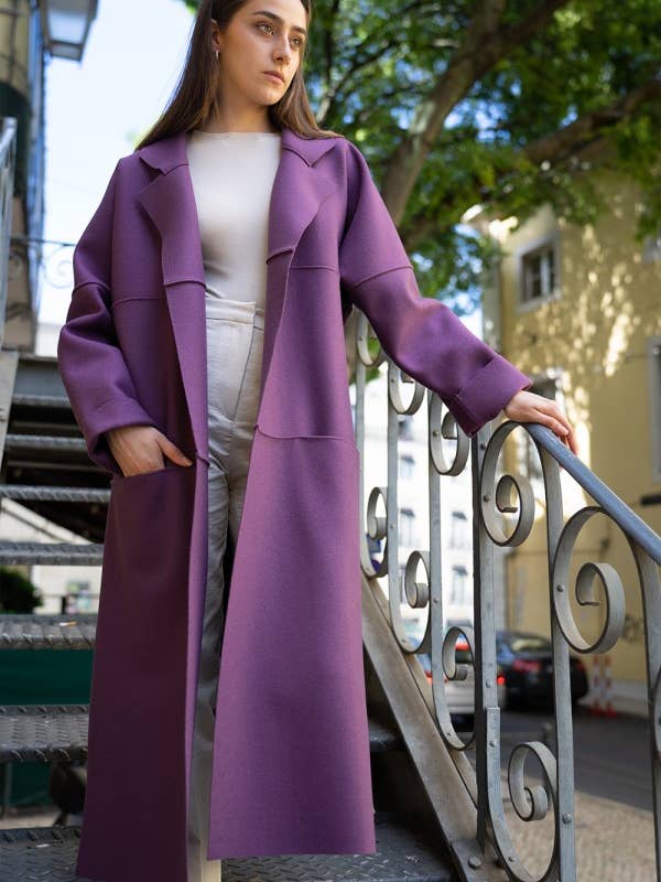 Chicoração – Großhandel Regenmantel – Damen – Burel Raincoat Cortes - 100% Wolle - weitere Farben