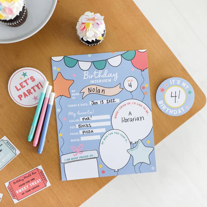 MagicPlaybook - Wholesale DIY Craft Kit - Kids - Birthday Celebration Kit