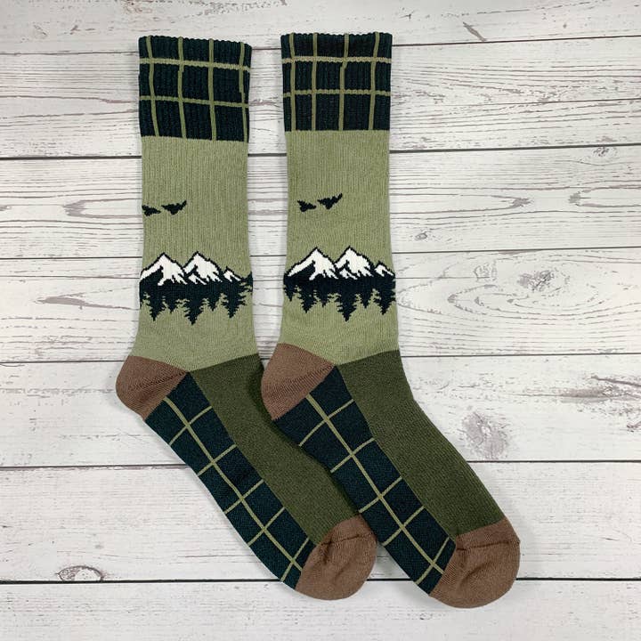 7DAYSSOCKS - Wholesale Socks - Men's - Men's Crew Cushioned Hiking Cotton Socks8