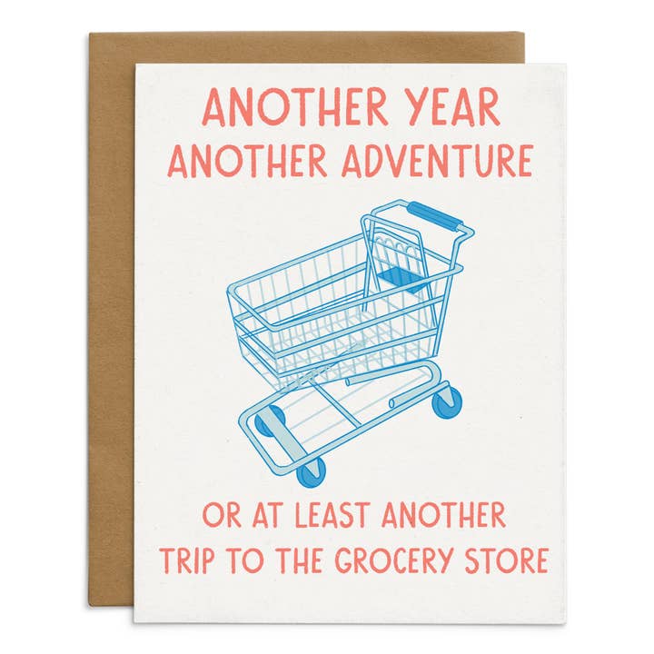 Supermarkt Verjaardagskaart voor wholesale door Starfangled Press