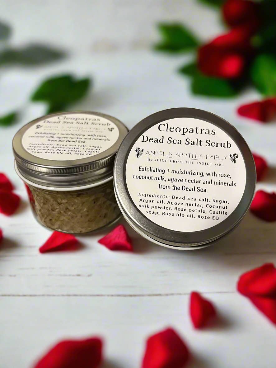 Angels Apoth-a-fairy - Wholesale Body Scrub/Exfoliant - Cleopatra’s Dead Sea Salt Scrub0