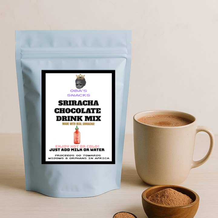 Maqoba - Wholesale Hot cocoa mix/kit - Sriracha Flavoured Chocolate Drink Mix (Hot or Cold)3