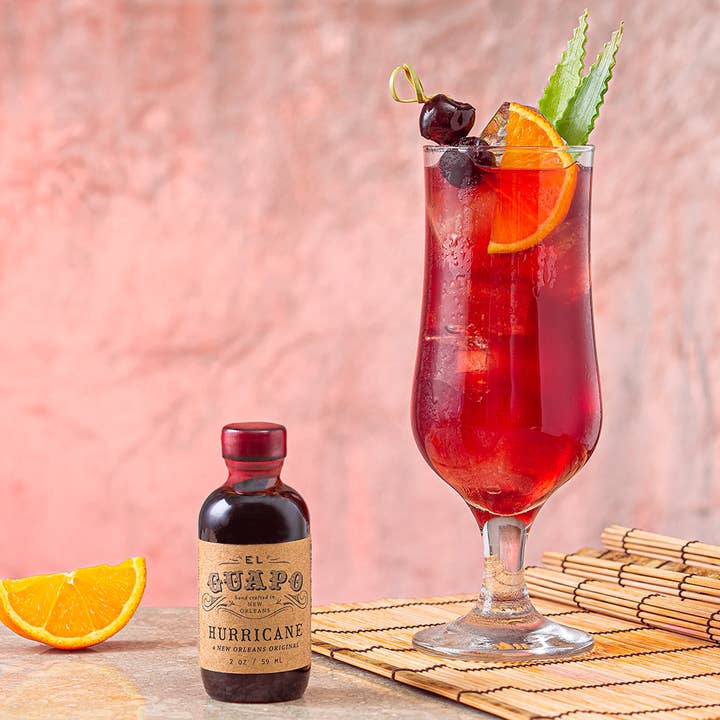 Drink Mixers: Single Serving Hurricane (Gifting + Events) for wholesale by El Guapo