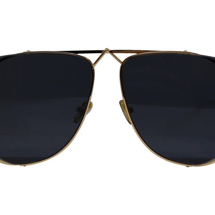 REX - Ouro/Preto por atacado de SLOANE Eyewear