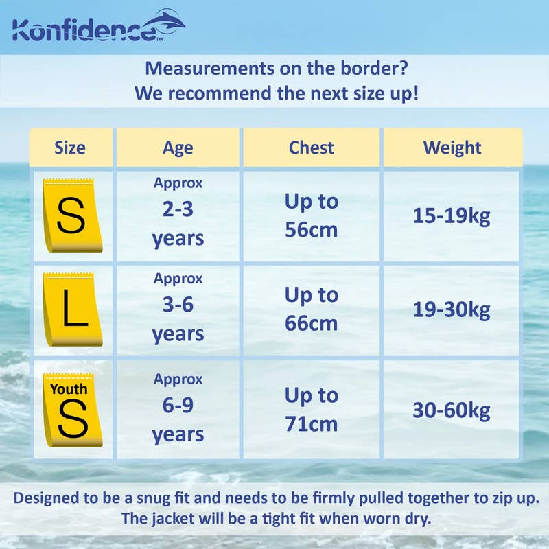 Konfidence - Wholesale Life Jackets - Kids & Baby - ALL NEW  Konfidence™ Jacket for SS256