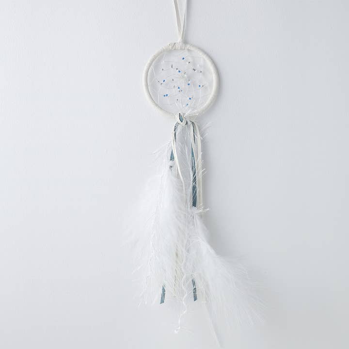Monague Indigenous Crafts & Gifts - Wholesale Dream Catcher - Winter 2.5" Dream Catcher