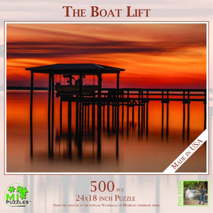 Båten Lift - 500 Piece Puzzle för wholesale av Phil Stagg Photography