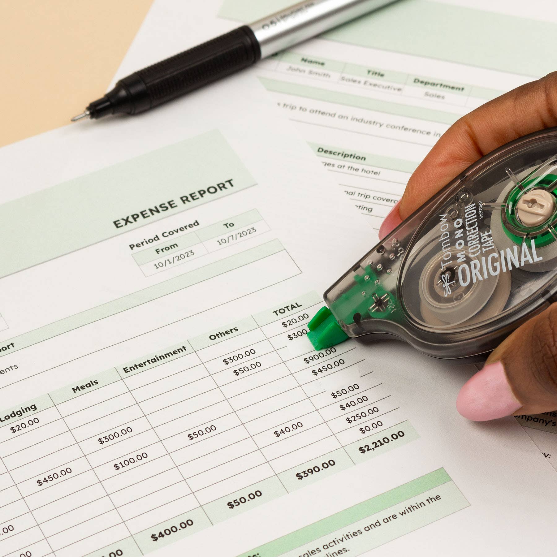 Tombow - Wholesale Tape - MONO Correction Tape Original, 2 Pack5