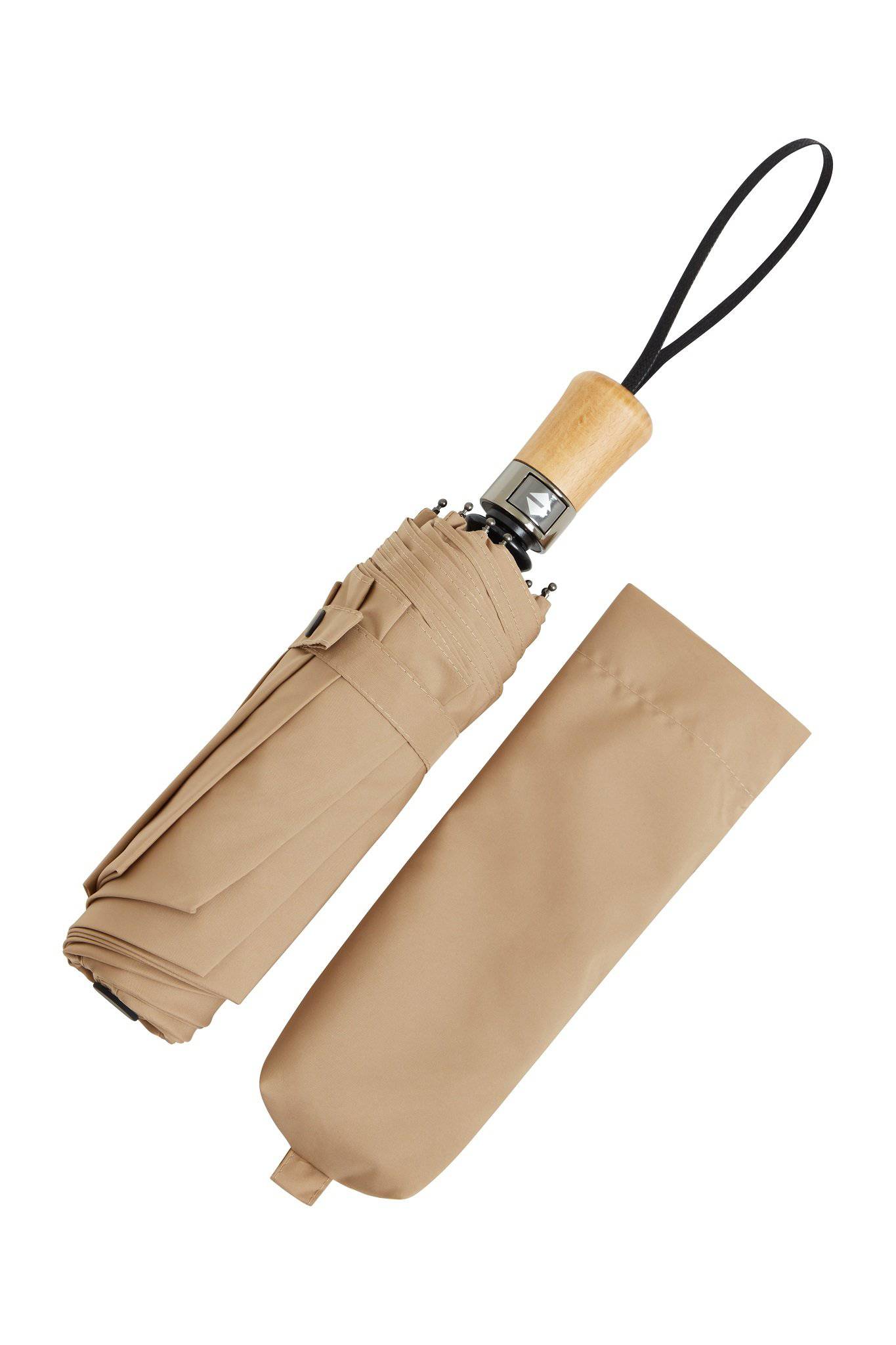 McInce Collections - Wholesale Umbrella - Unisex - Auto Open/Close Ince Folding Umbrella - Beechwood Handle12