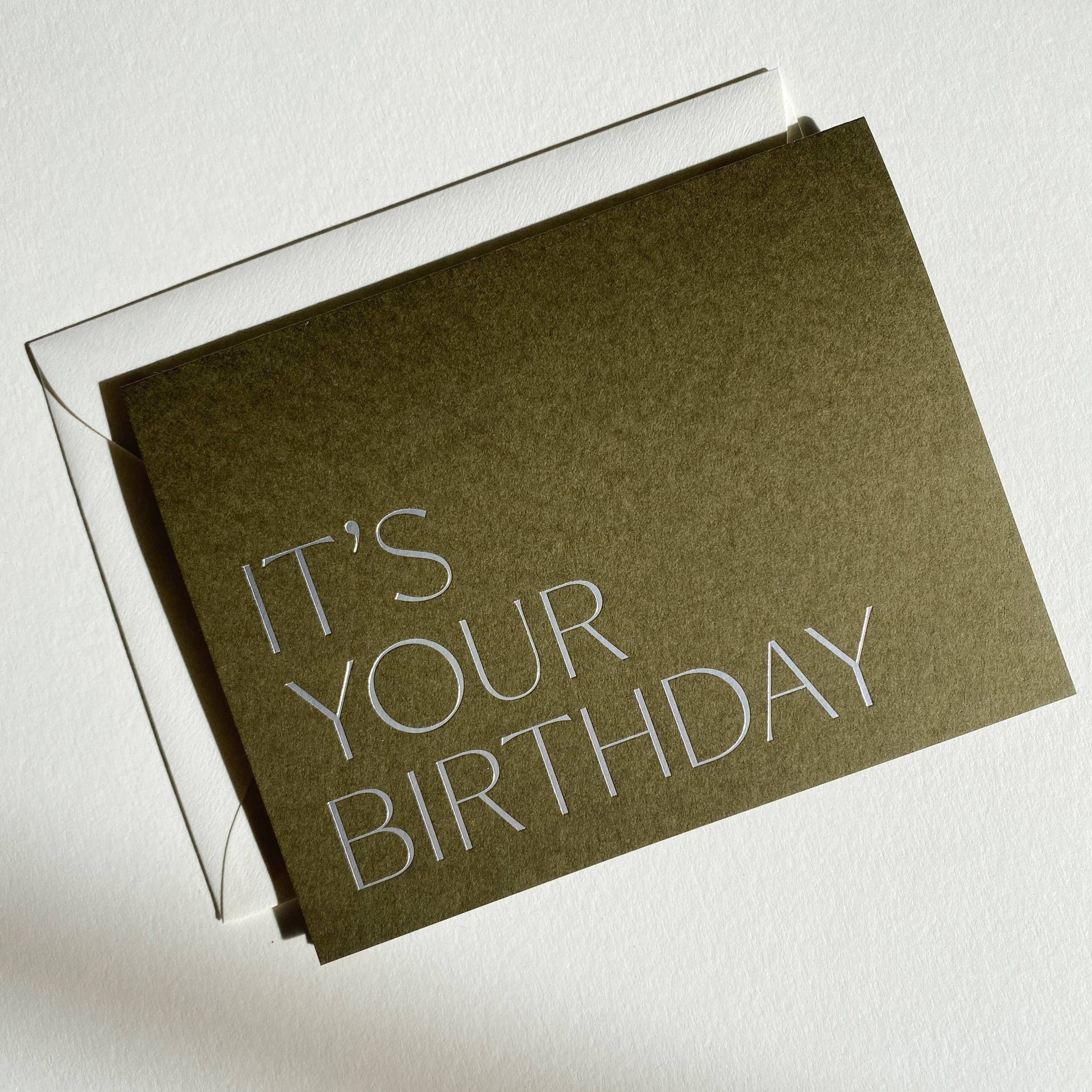 Jaymes Paper - Wholesale Birthday Card - It's Your Birthday No. 212