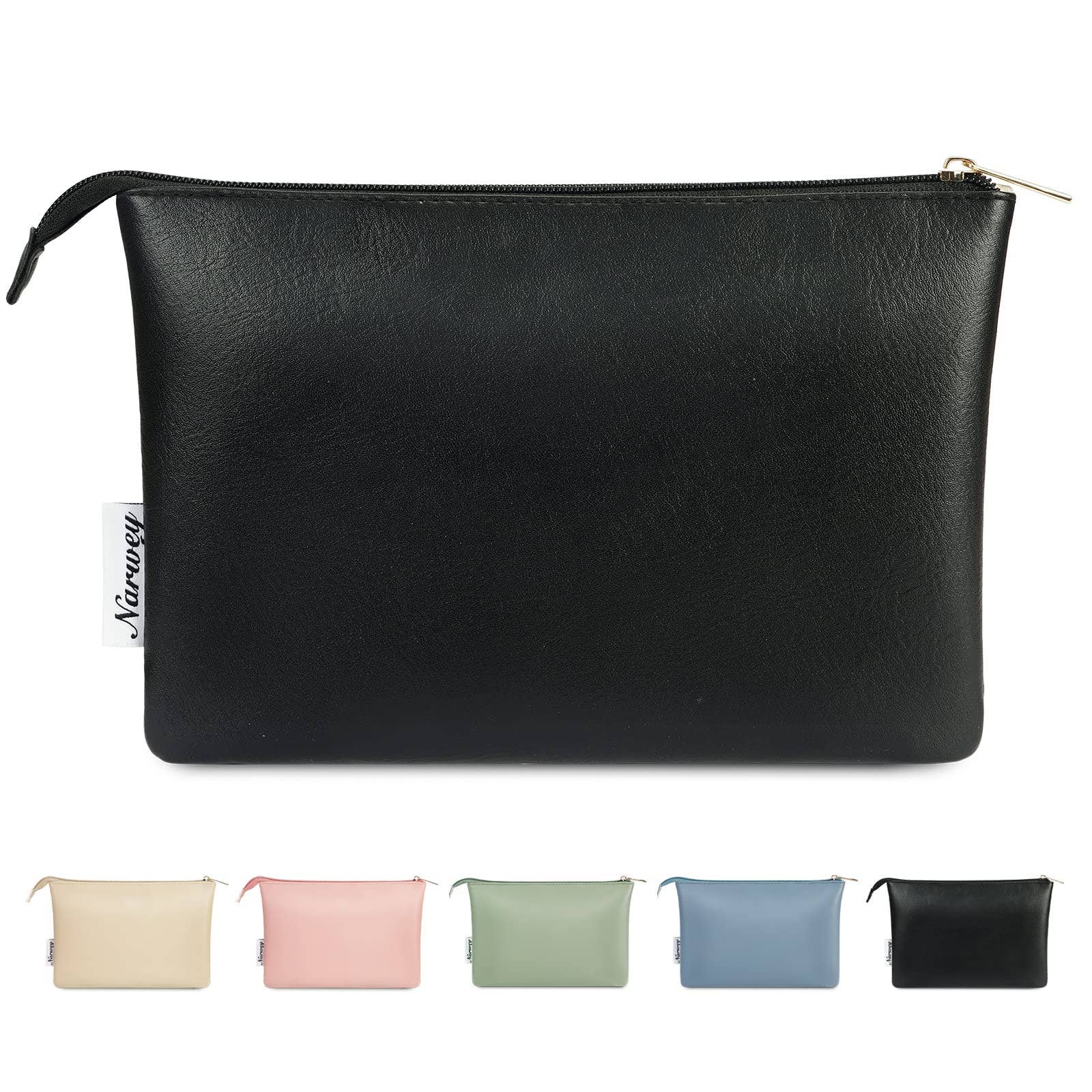 wandf - Wholesale Make-up/cosmetic bag - NW5808 Vegan Leather Travel Makeup Cosmetic Pouch0