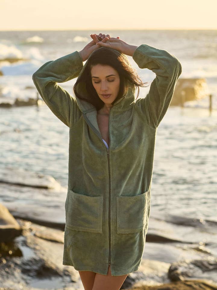 Cactus | Women Zip Towel for wholesale by Capimiri