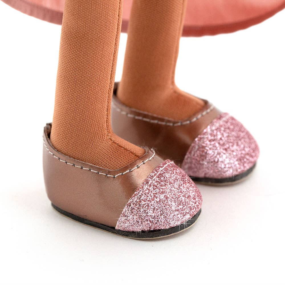 Orange Toys – wholesale Doll – Kids – GIFT SET: Tina Doll Pink Dress + Shoes/accessories3