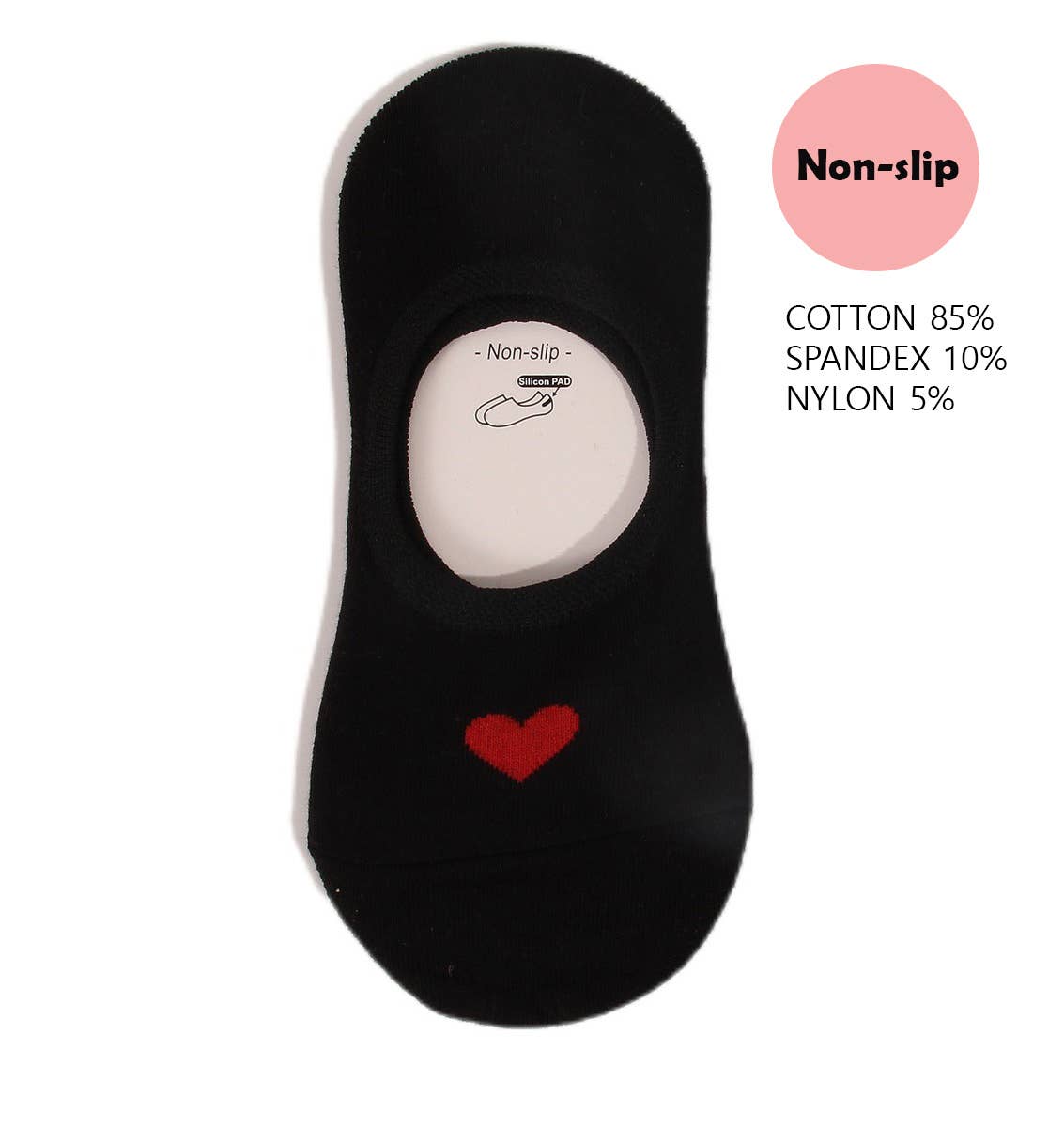 42POPS - Vente Chaussettes – femme - .Chaussettes Imprimées Cœur Amour Multi46