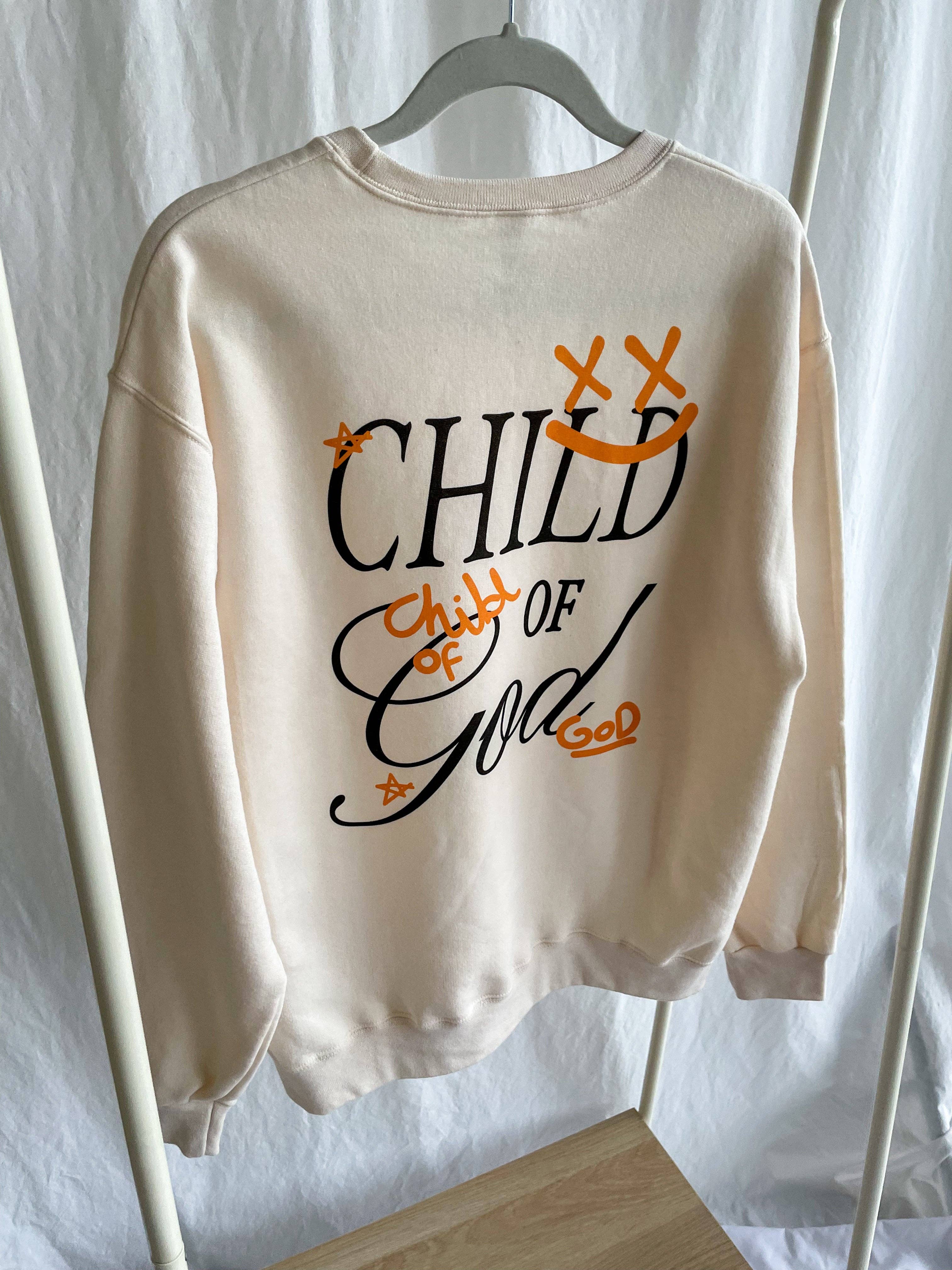 Honey Soul LLC - Vendita all'ingrosso Felpa stampata - Unisex - Felpa Ispiratrice Figlio di Dio per Fede e Conforto2