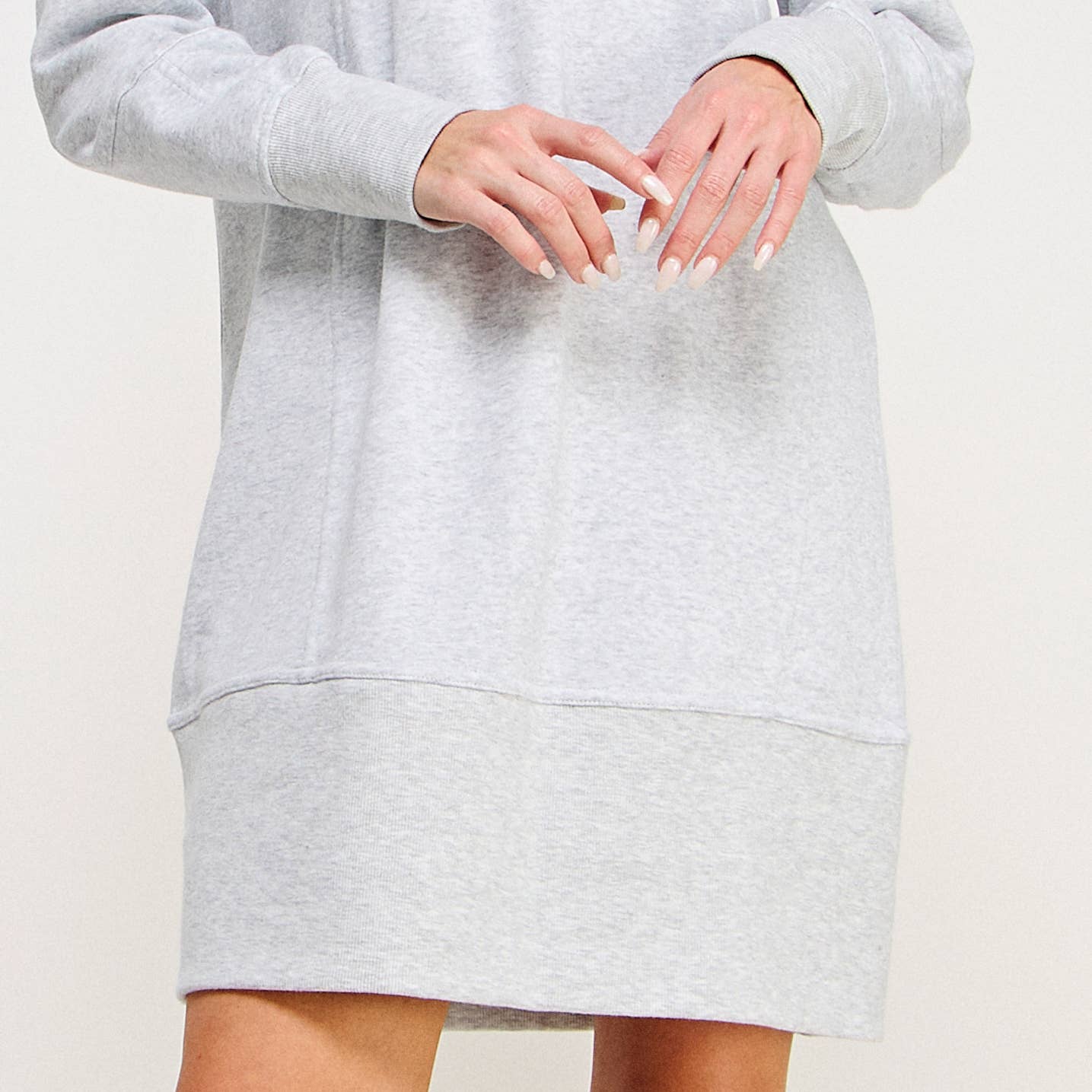 FREEZIA - Vente Robe – femme - SWEAT-SHIRT ZIPPÉ EN TISSU ÉPONGE FRANÇAIS, ROBES DÉCONTRACTÉES-FZ0010-D13