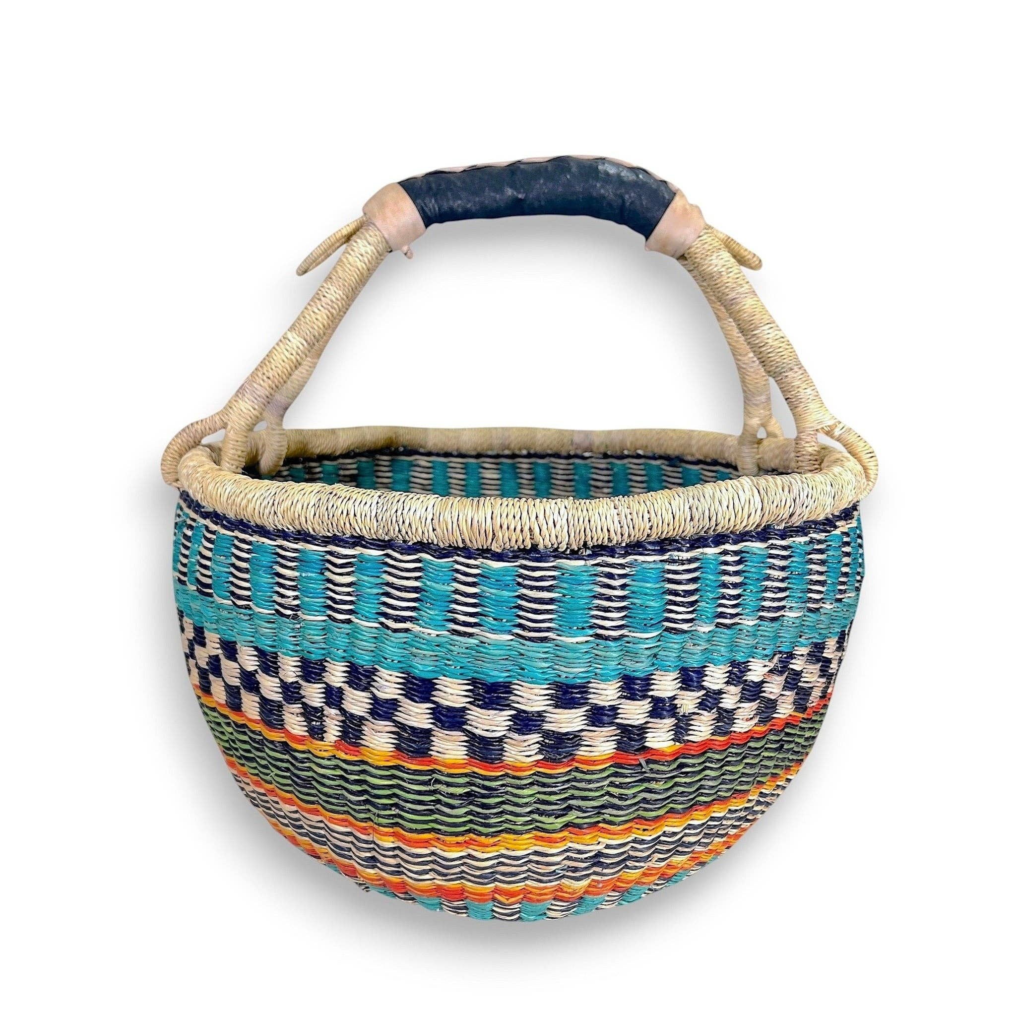 Ti-a Woven Goods - Wholesale Basket - Round Storage Basket30