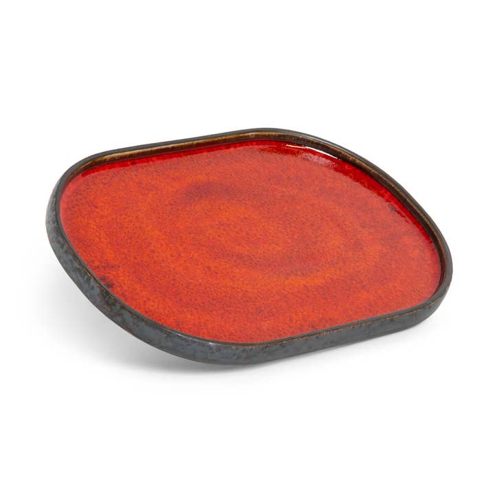 Ruby Edge Platter for wholesale by ABS Pottery