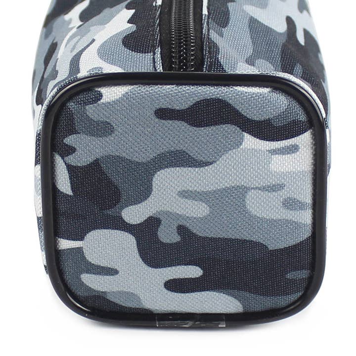 Powell Creative Products Ltd – wholesale Pencil case/pouch – Camouflage Pencil Case Camo Grey Barrel