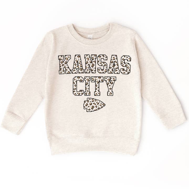 Kansas City Football Sweatshirt for Youth for wholesale by SimplyKnotCo