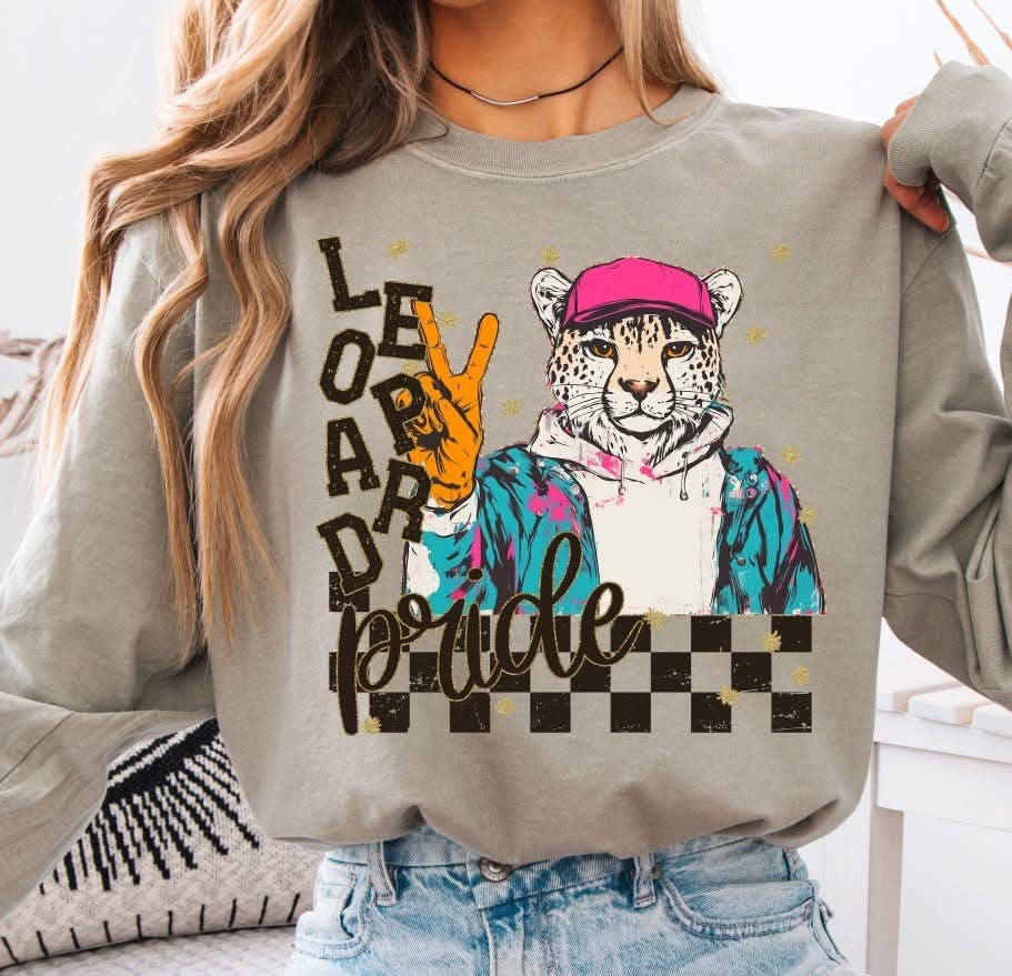 The Lyrical Spirit, LLC - Wholesale T-Shirt (Graphic) - Women's - School Spirit Mascot Pride Sandstone LS CC T-Shirt 8