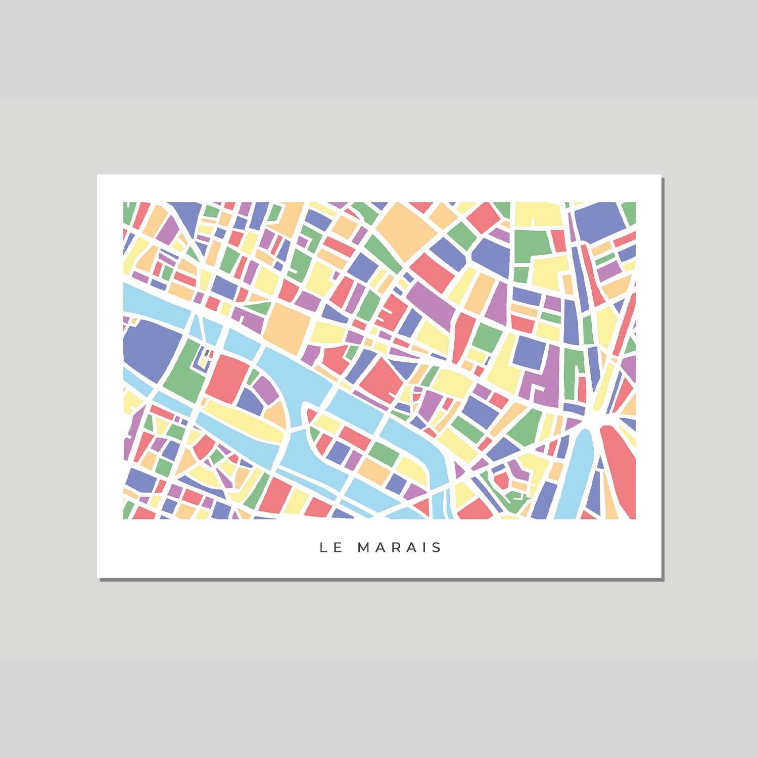 Faraway Places Paper - Wholesale Postcard Set - Paris Neighborhood Print Postcards - Set of 143