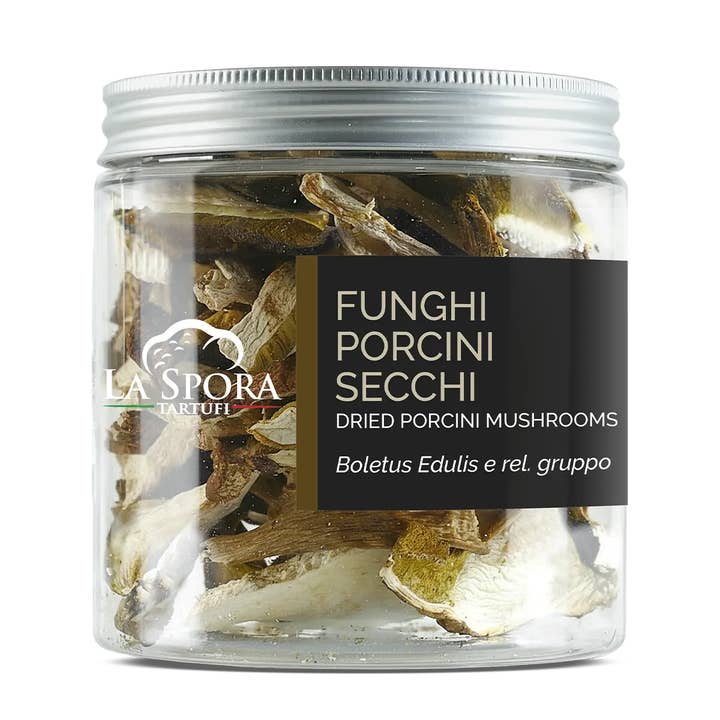 DRIED PORCINI MUSHROOMS (Boletus Edulis) 30 g for wholesale by La Spora Tartufi