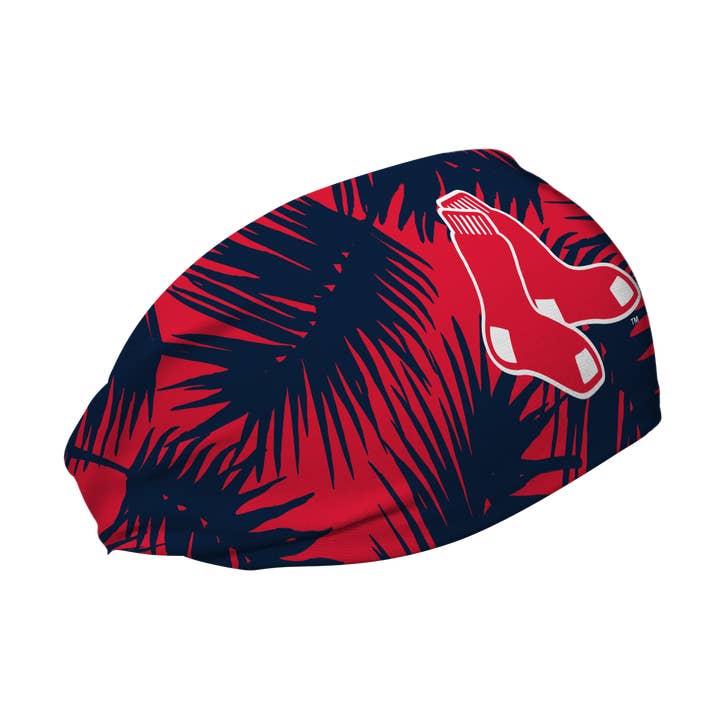 Red Sox Cooling Headband: Big Palm Cap Logo for wholesale by Vertical Athletics
