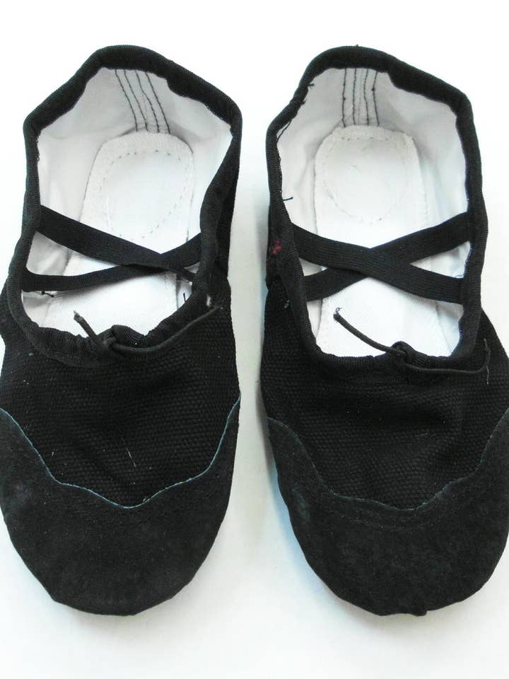 Wenchoice - Wholesale Flats/Loafers - Kids - Black Ballet Shoes2