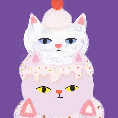 Carolyn Suzuki - Wholesale Birthday Card - GELATO - Birthday Card