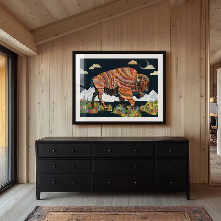 Impression d'art | Décoration murale Buffalo | CET ENDROIT CALME POUR TOUJOURS pour la vente par Dolan Geiman