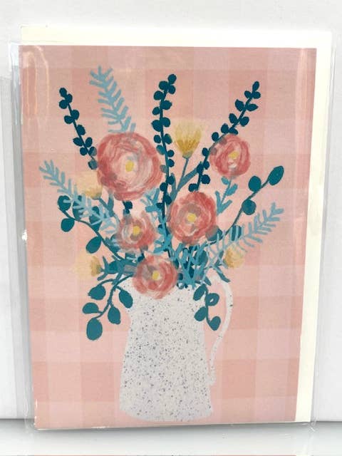 Blomkanna Gratulationskort för wholesale av Artxtiles