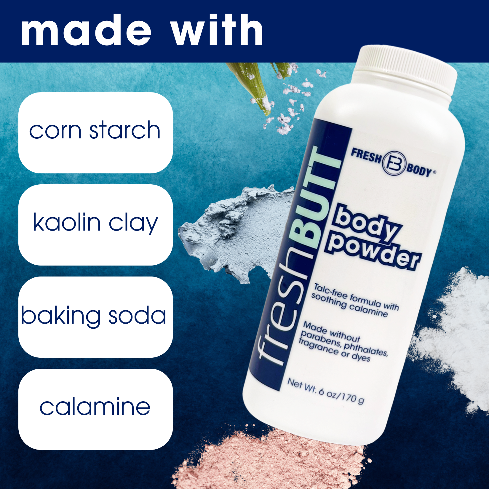 Fresh Body - Wholesale Body/Talcum Powder - Fresh Butt Body Powder4