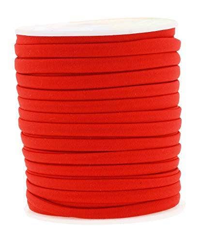 Mandala Crafts - Wholesale Craft Supplies - Mandala Crafts Soft Elastic Cord from Spandex Nylon Fabric for Jewelry Making, Sewing, and Crafting11