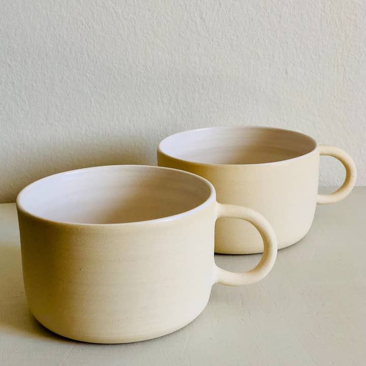 The Barclay Studio - Vendita all'ingrosso Tazza - Tazza Grande Bianco Grezzo5