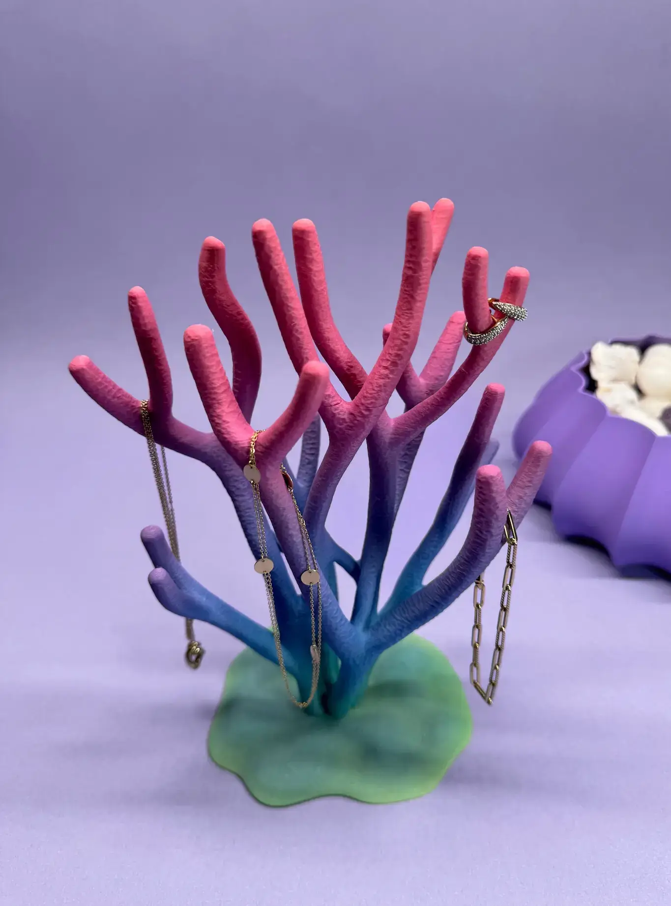 Roomberry - Vendita all'ingrosso Espositori e vetrine per gioielli - Portagioie a forma di corallo per collane, orecchini e elastici per capelli1