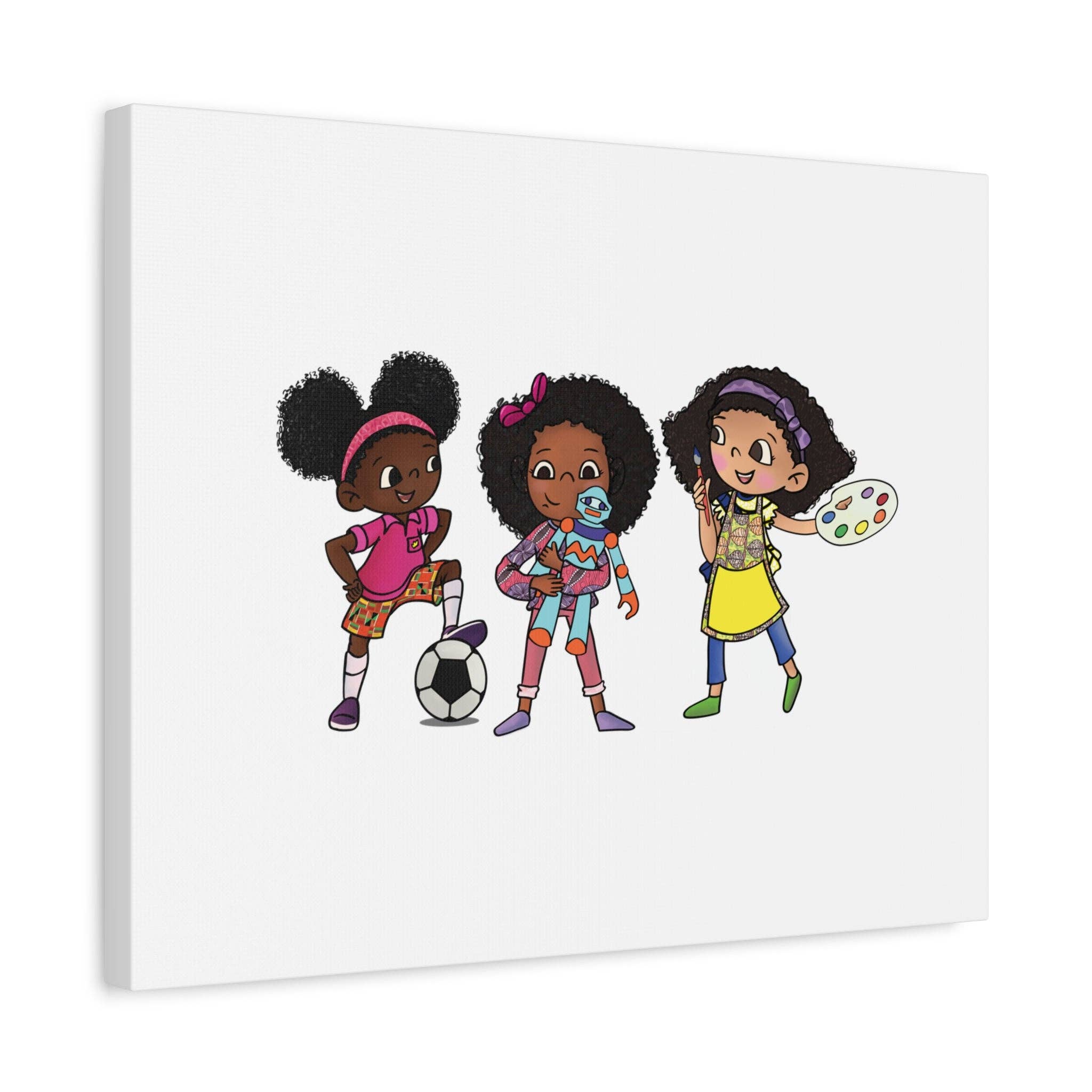 Ikuzi Dolls - Wholesale Art Print - Kids & Baby - Kids' Canvas Wall Art - Playful Characters for Creative Spaces78