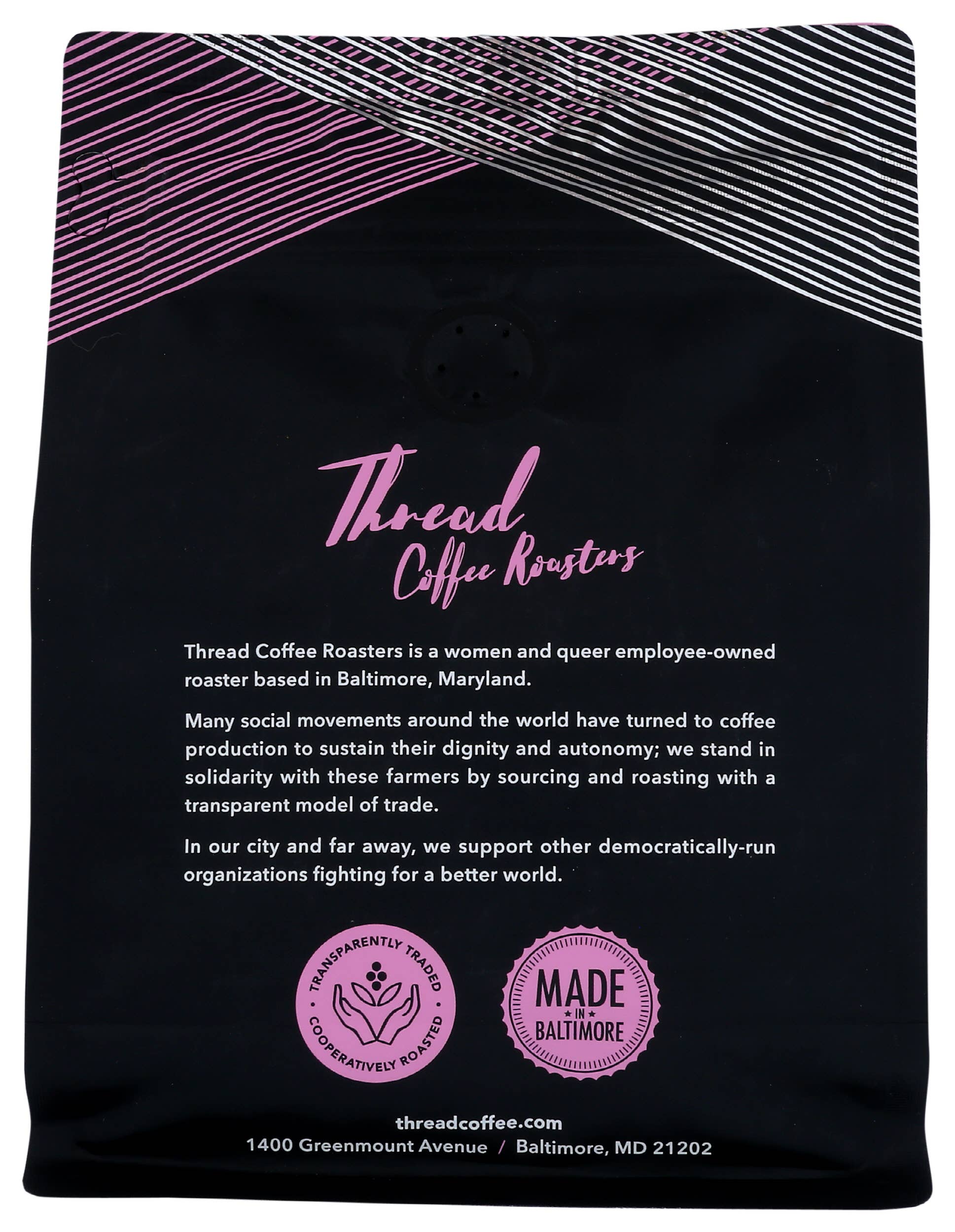 Thread Coffee Roasters - Wholesale Coffee Beans - The Greatest Cold Brew In America | Medium Roast  12oz Bag3