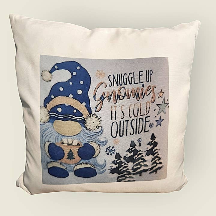 Winter Gnome Pillow for wholesale by Carolina Coast Home and Body