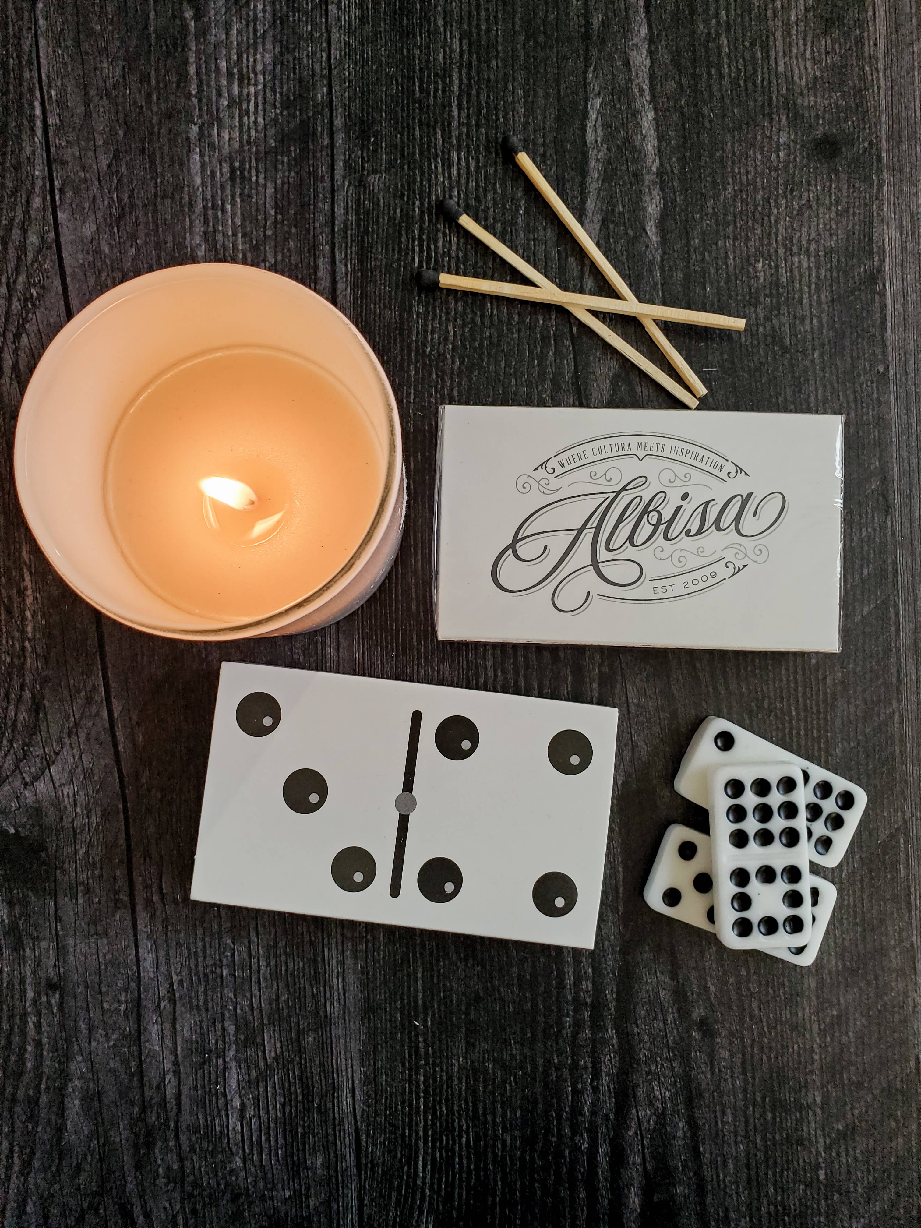 Albisa Candles - Wholesale Matches - Domino matchbox matches3