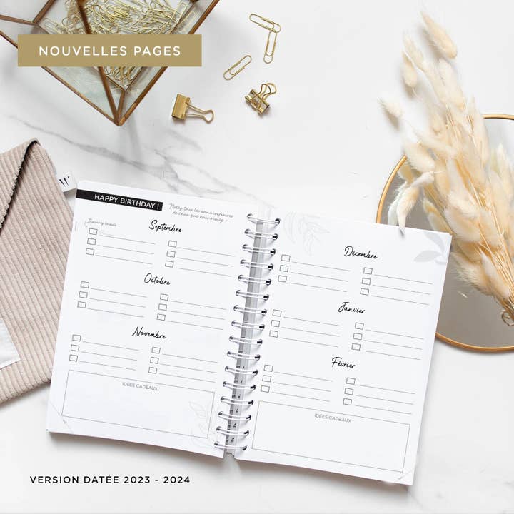 Women Warriors – wholesale Planerare – Never Give Up 360 - Golden Bird daglig planeringskalender16