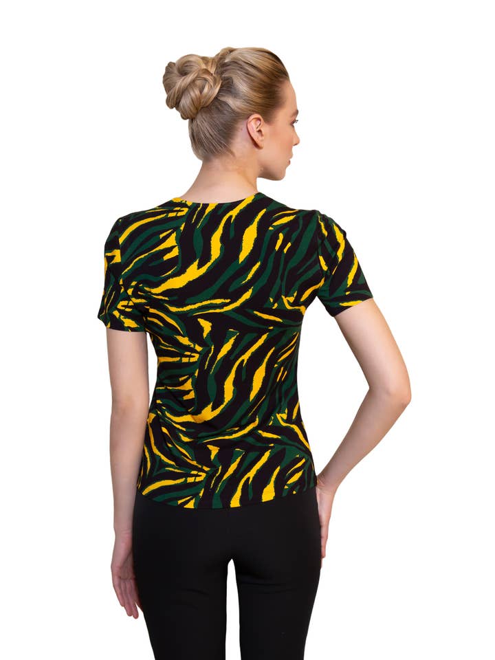 Shendel – Engroshandel Bluse - Dame – Zebra-bluse