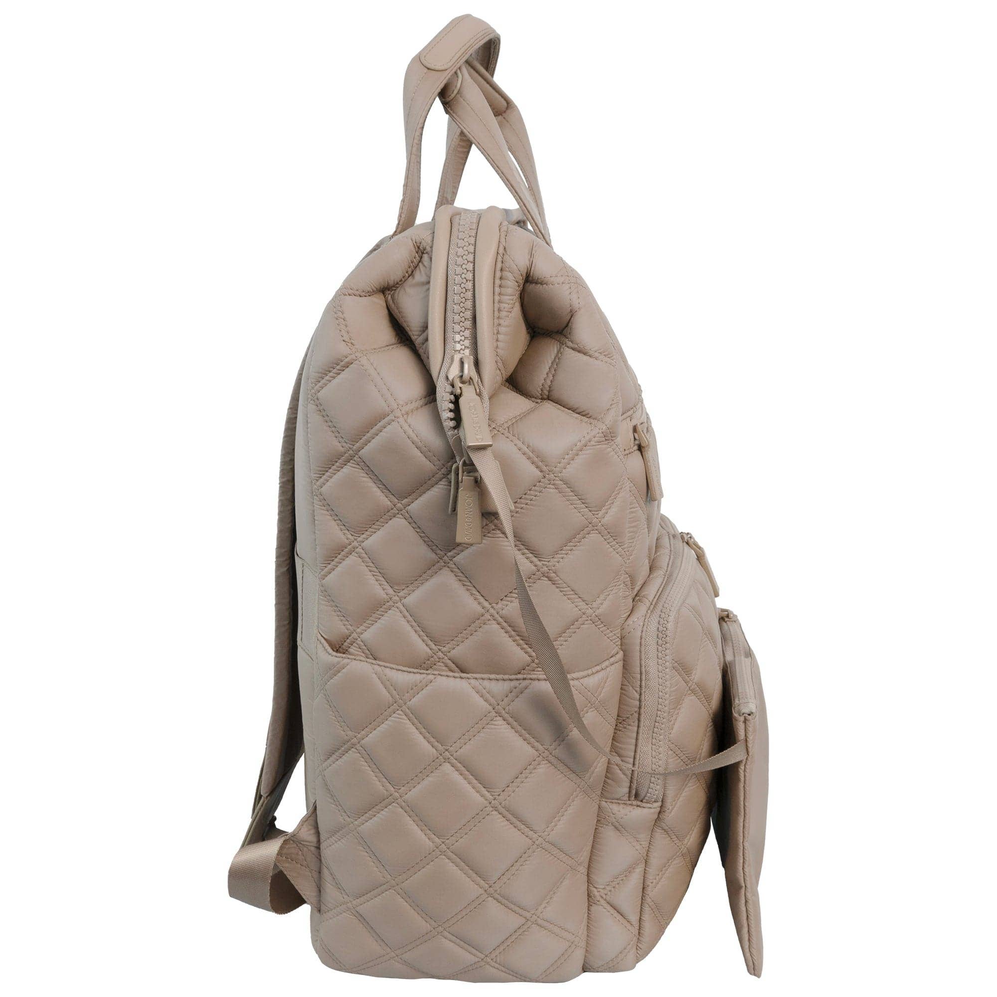 Magid - Wholesale Backpack - Women's - Joan & David Diamond Quilted Puffer Nylon Square Laptop Backpack26