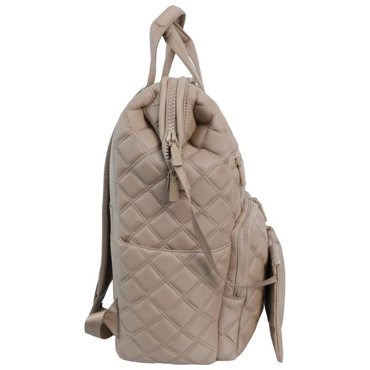 Magid - Wholesale Backpack - Women's - Joan & David Diamond Quilted Puffer Nylon Square Laptop Backpack26