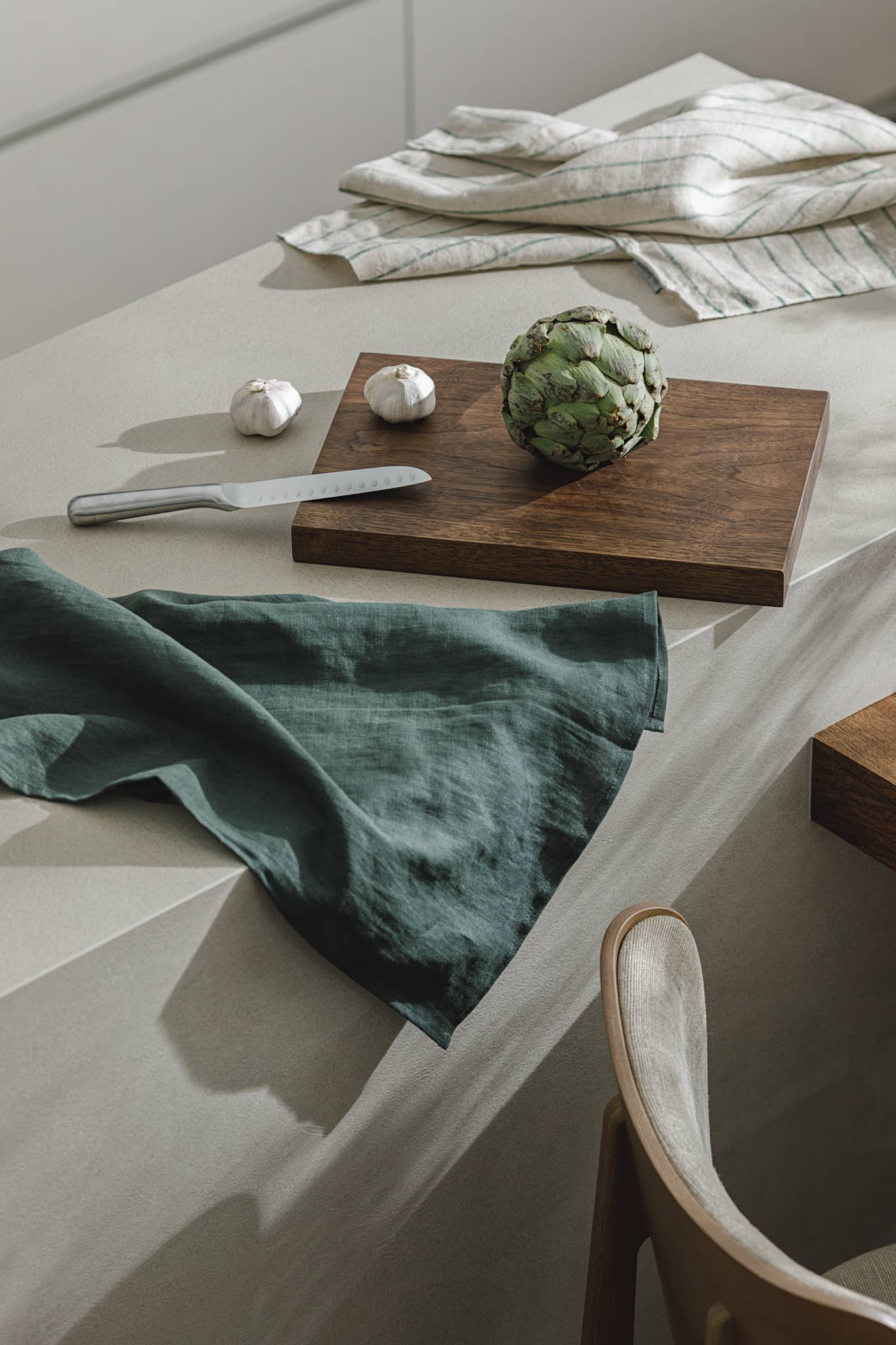 dodesign - Wholesale Tea Towel - Linen Tea Towel (dish towel) /  Christmas Forest green2