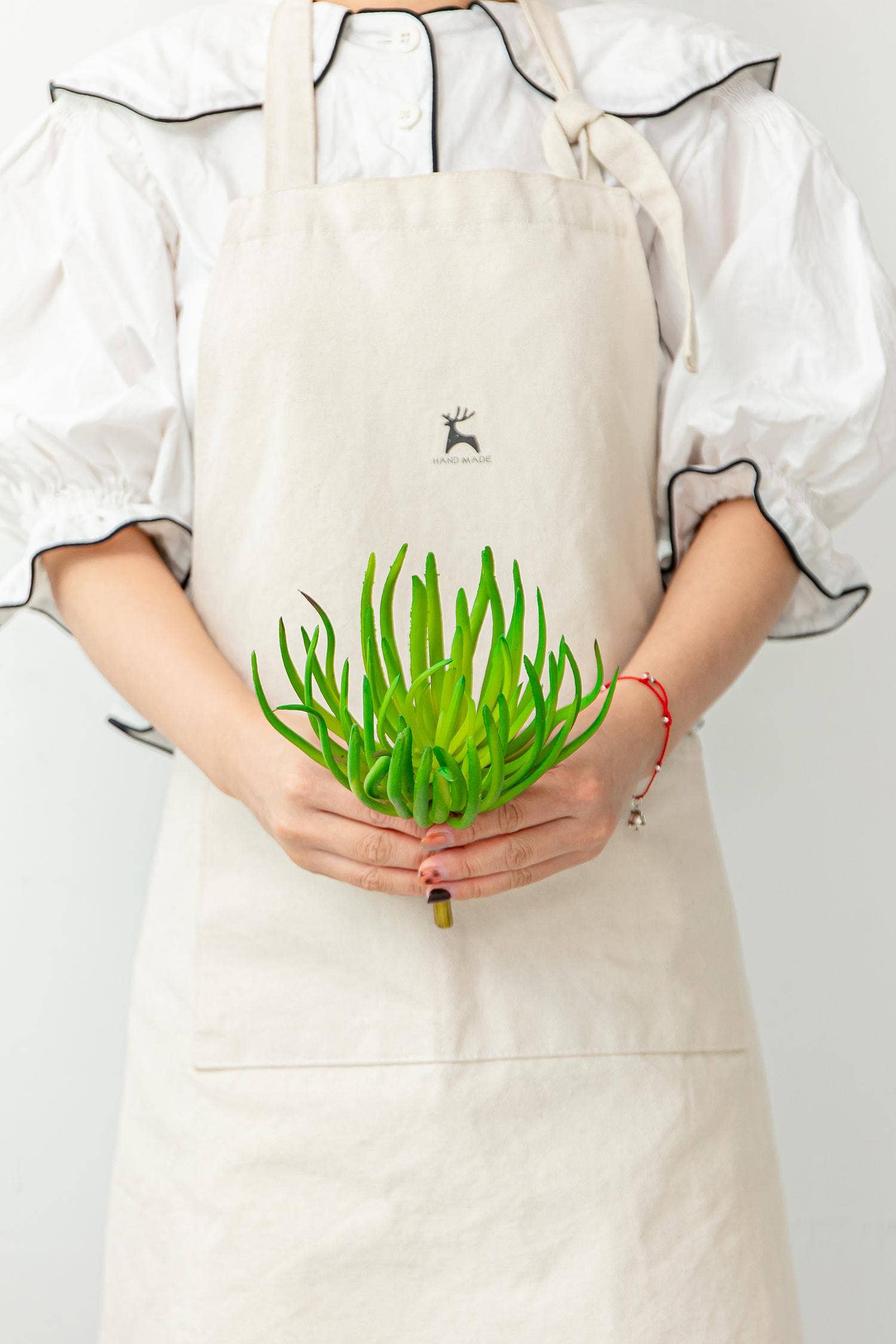 A&B Home Group Inc. – wholesale Konstgjord växt – Faux Stonecrop-suckulentstam 6,5x6,5x7" - Grön0