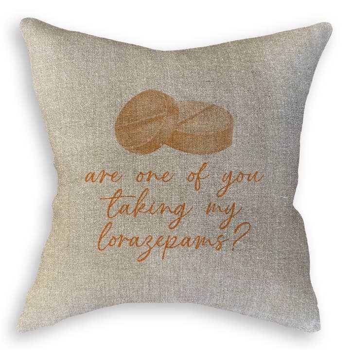 French Graffiti - Wholesale Tea Towel - Taking My Lorazepams10