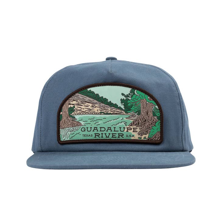 Sendero Provisions Company - Wholesale Flat Brim Cap - Unisex - Guadalupe River Hat3