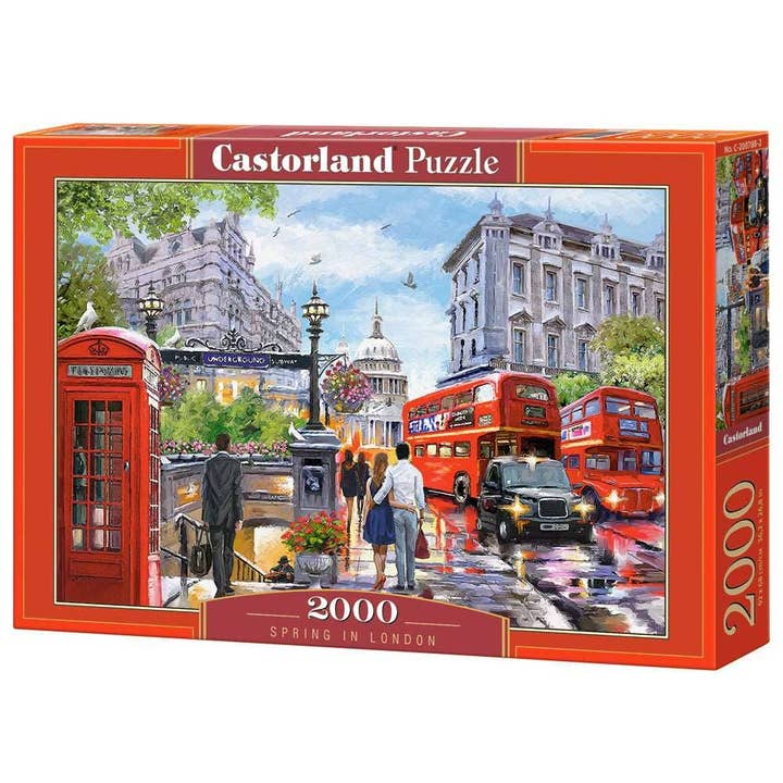 2000 Piece Jigsaw Puzzle, Spring in London, City center, UK for wholesale by TREFL by Bridge Toys