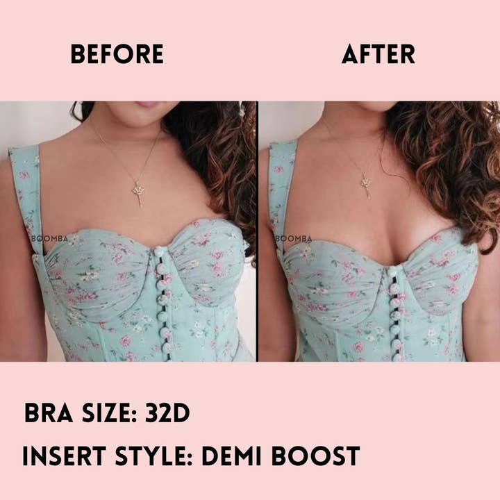 BOOMBA - Wholesale Bra Inserts - Women's - Demi Boost Inserts